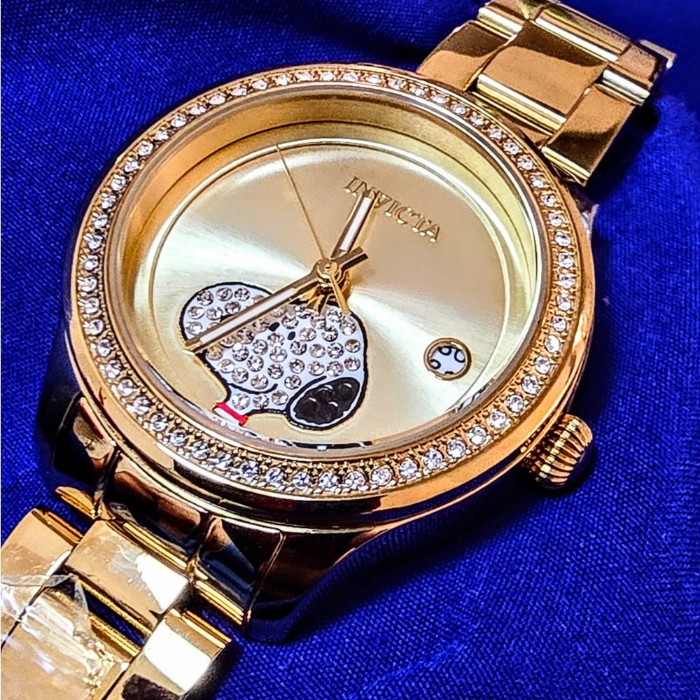 invicta Limited Edition 38275 Snoopy Lady Bling Women's Watch Like New